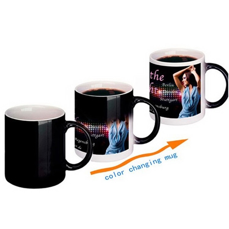 11 oz Promotional Full Color Changing Coffee Mugs 1
