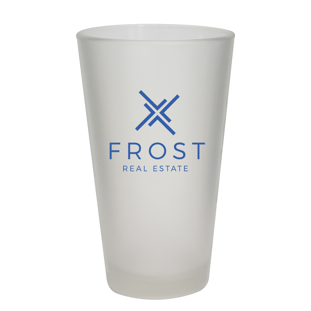 16 oz. Libbey Frosted Pint Glass - USA 1