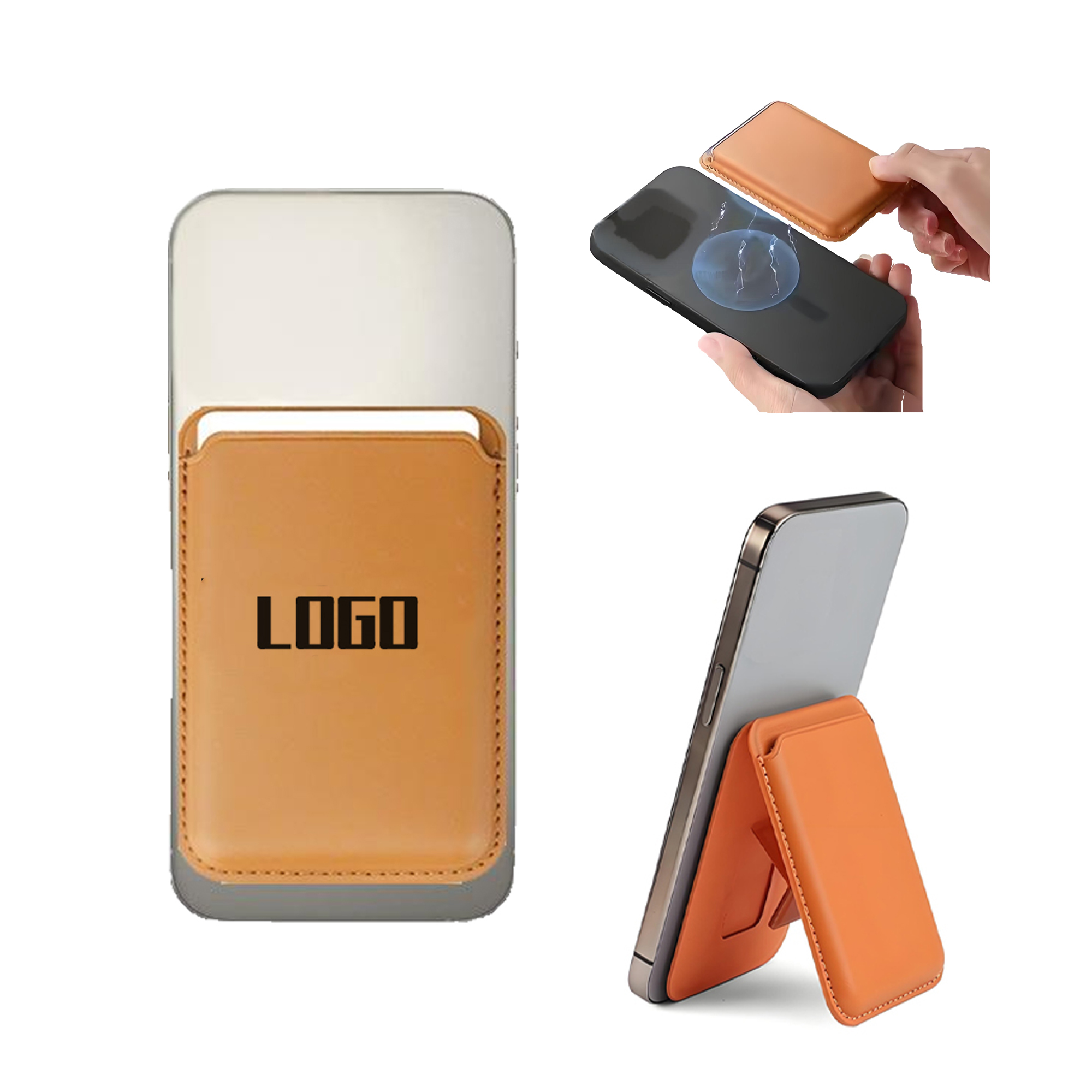 Slim Magnetic Credit Card Pocket for Mobile Devices 2