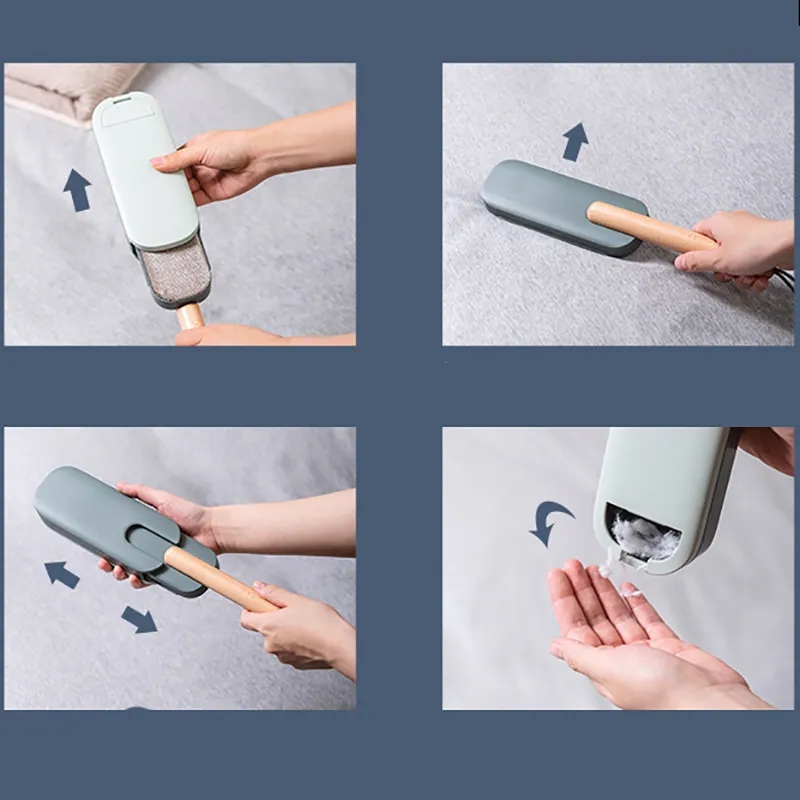 Pet Hair Remover with Wooden Handle 4