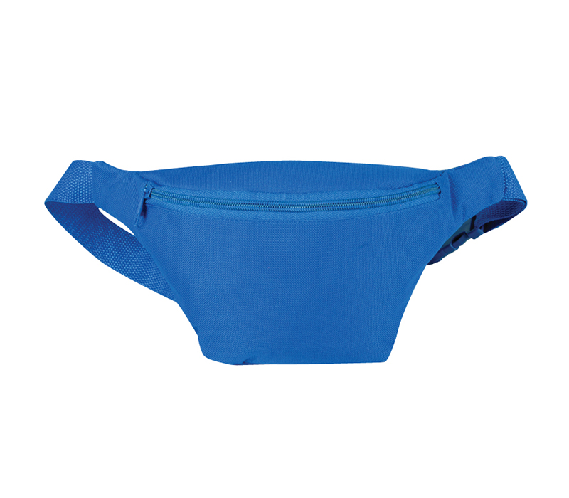 Single Zipper Fanny Pack Polyester Waist Bag 4
