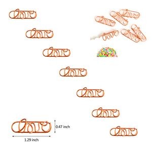 Envelope Shaped Paper Clips With Tin Box, promotional clip with logo imprint 5