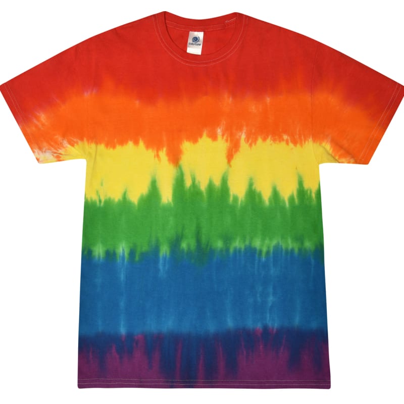 Tie-Dye 5.4 Oz., 100% Cotton Tie-Dyed T-Shirt 64