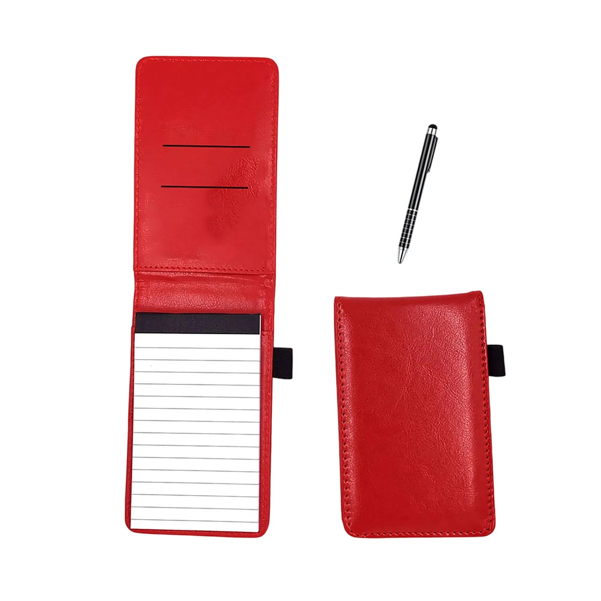 Office Memo Pad PU Cover with Pen Storage 7