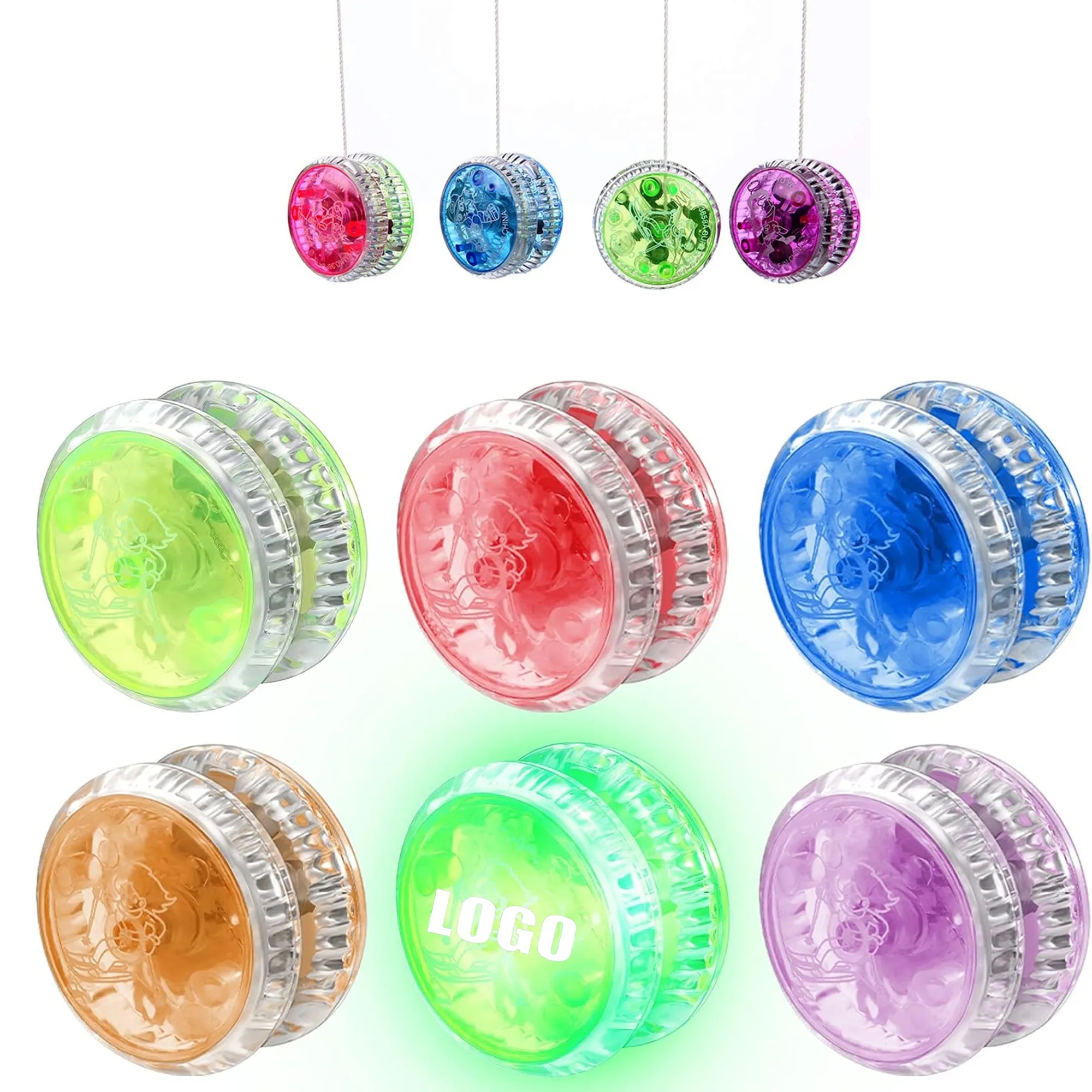 Auto Return Yo-Yo Light Up For Kids 2
