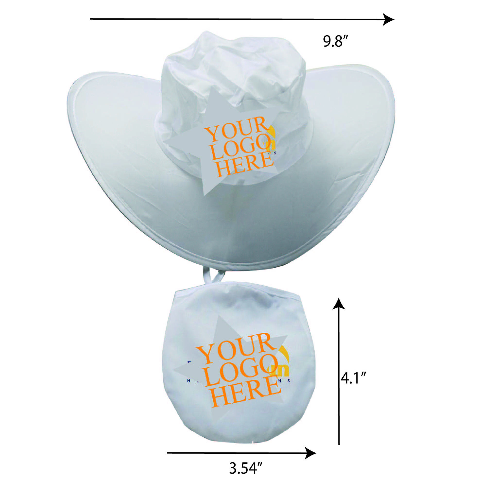 Folding Cowboy Hat 2