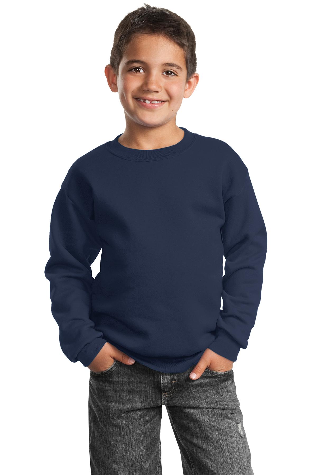 Port & Company® Youth Core Fleece Crewneck Sweatshirt 89