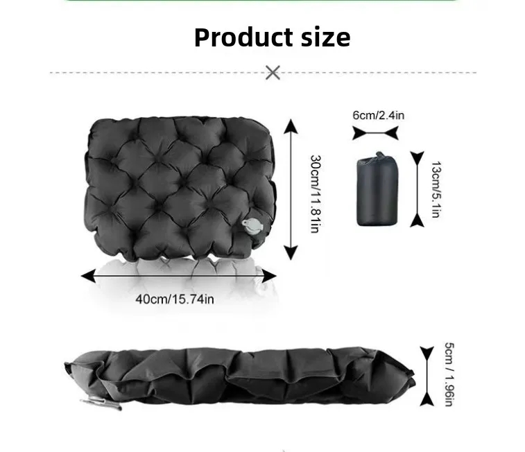 Durable Inflatable Seat Pad for Car Bleacher Concert Bulk Order Corporate Gift 1