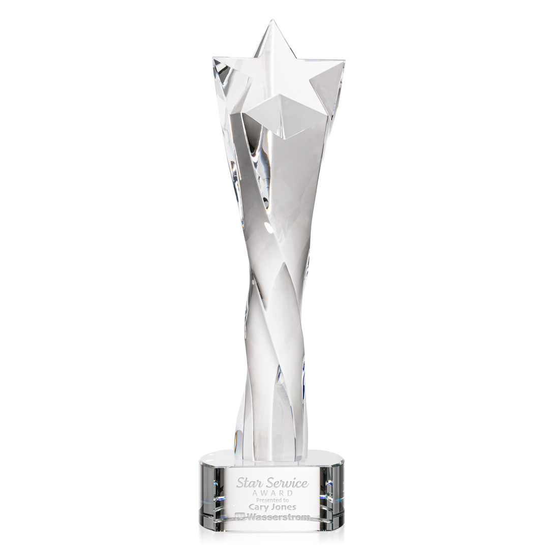Arlington Star Award on Paragon Base - Clear 3