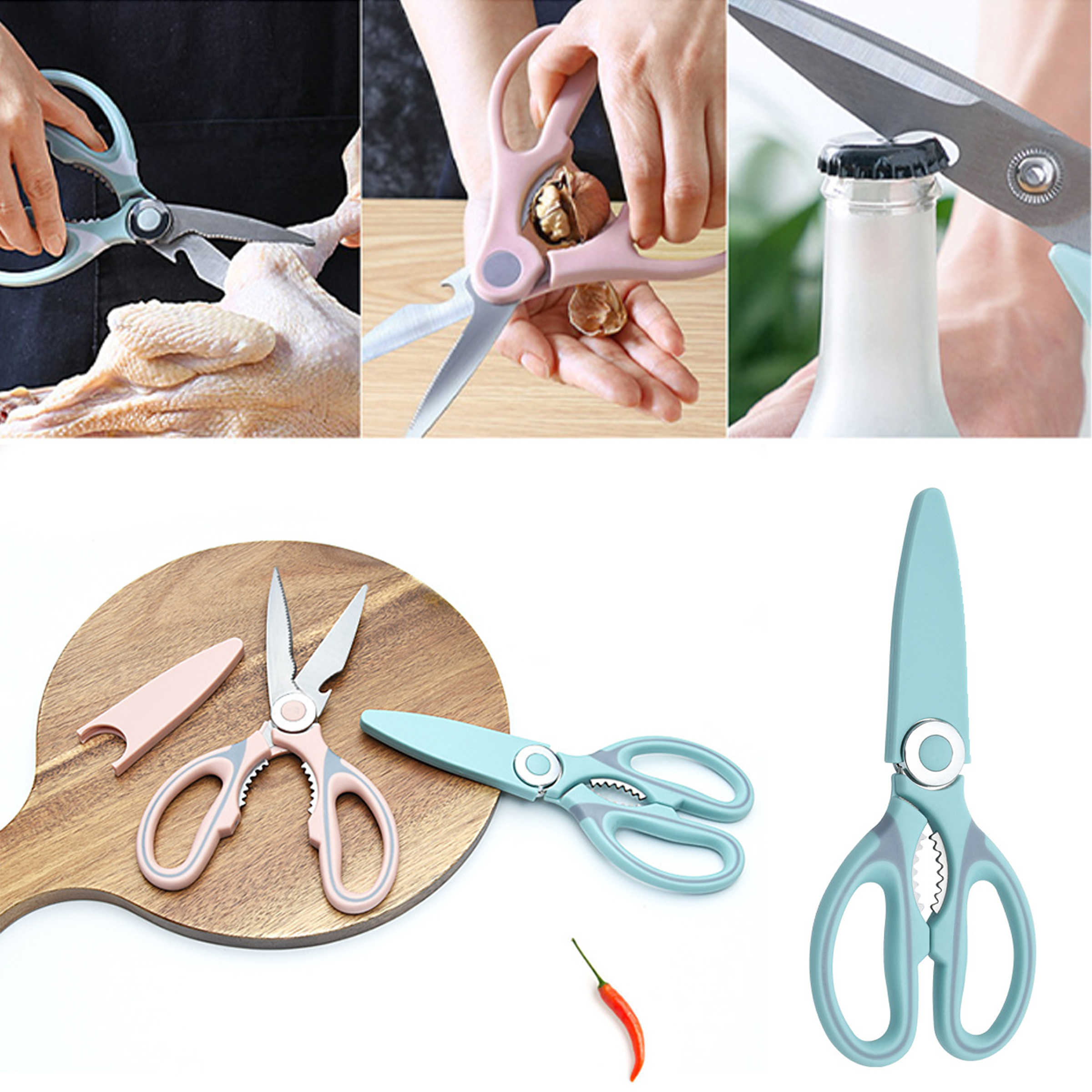 Stainless Steel Household Scissors 4