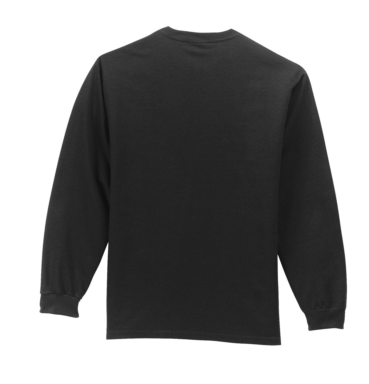 Port & Co Long Sleeve Essential Pocket Tee. PC61LSP 39