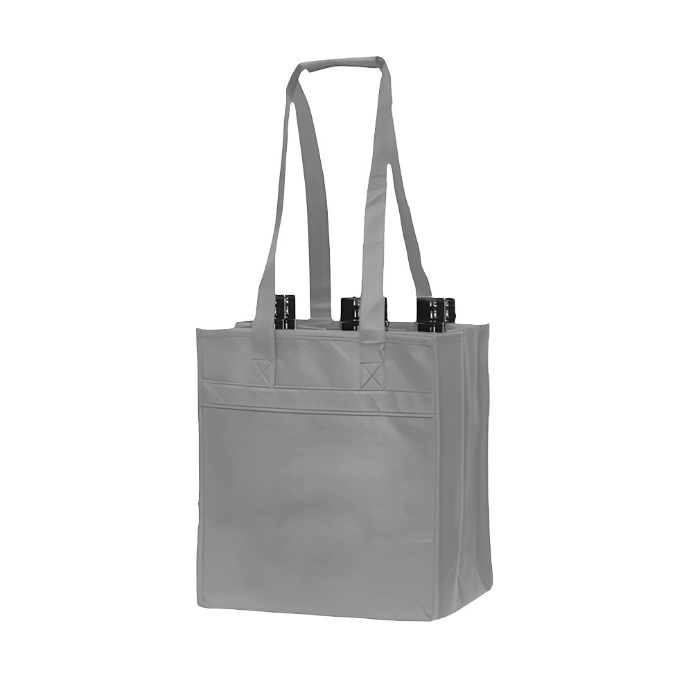 Tuscany Wine Bag - 4 Bottles Tote With Pocket 11