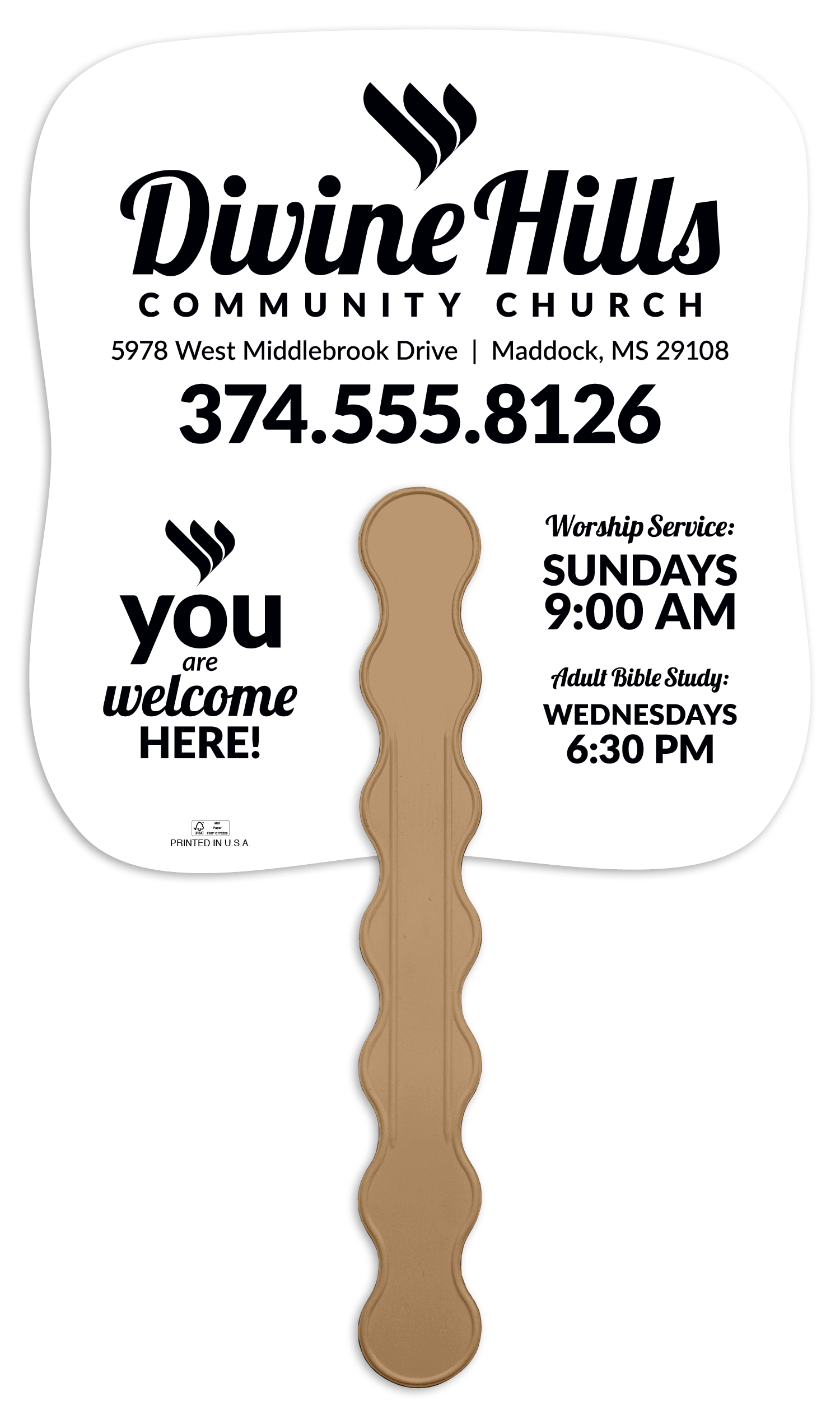 Skinner & Kennedy™ Get Together - Pictorial Fan