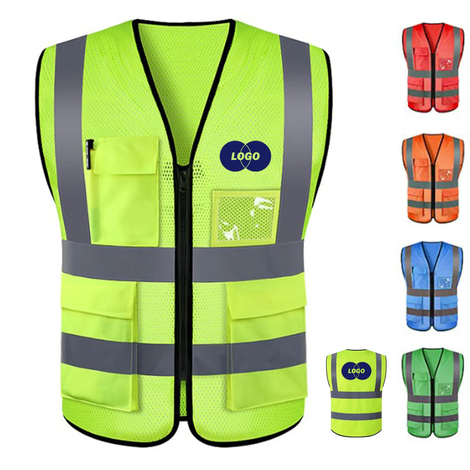 Mesh Reflective Safety Vest 6