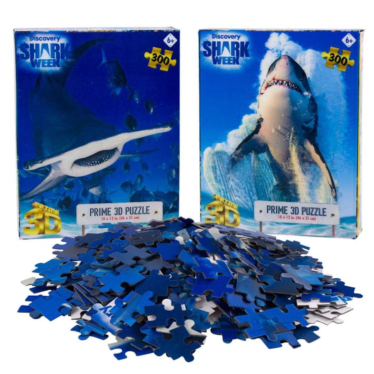 3D Wild Sea Animal 300-Piece Puzzle - Assorted 2