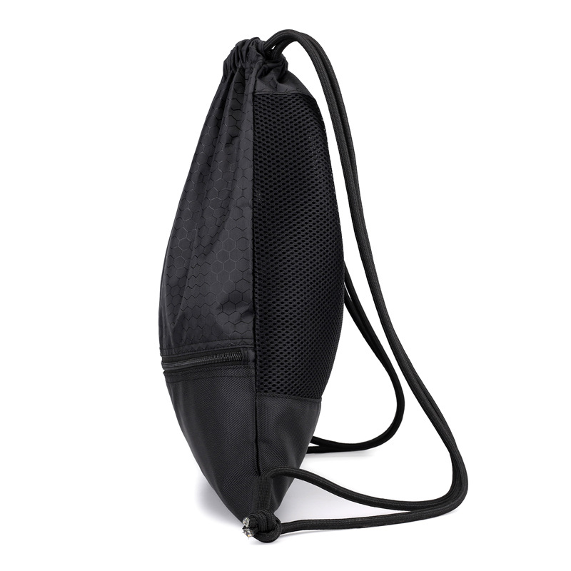 1680D Oxford Football Material Drawstring Sports Backpack 4