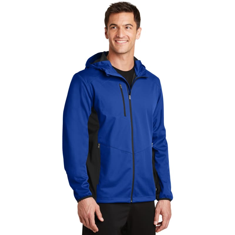 Port Authority Active Hooded Soft Shell Jacket. 19