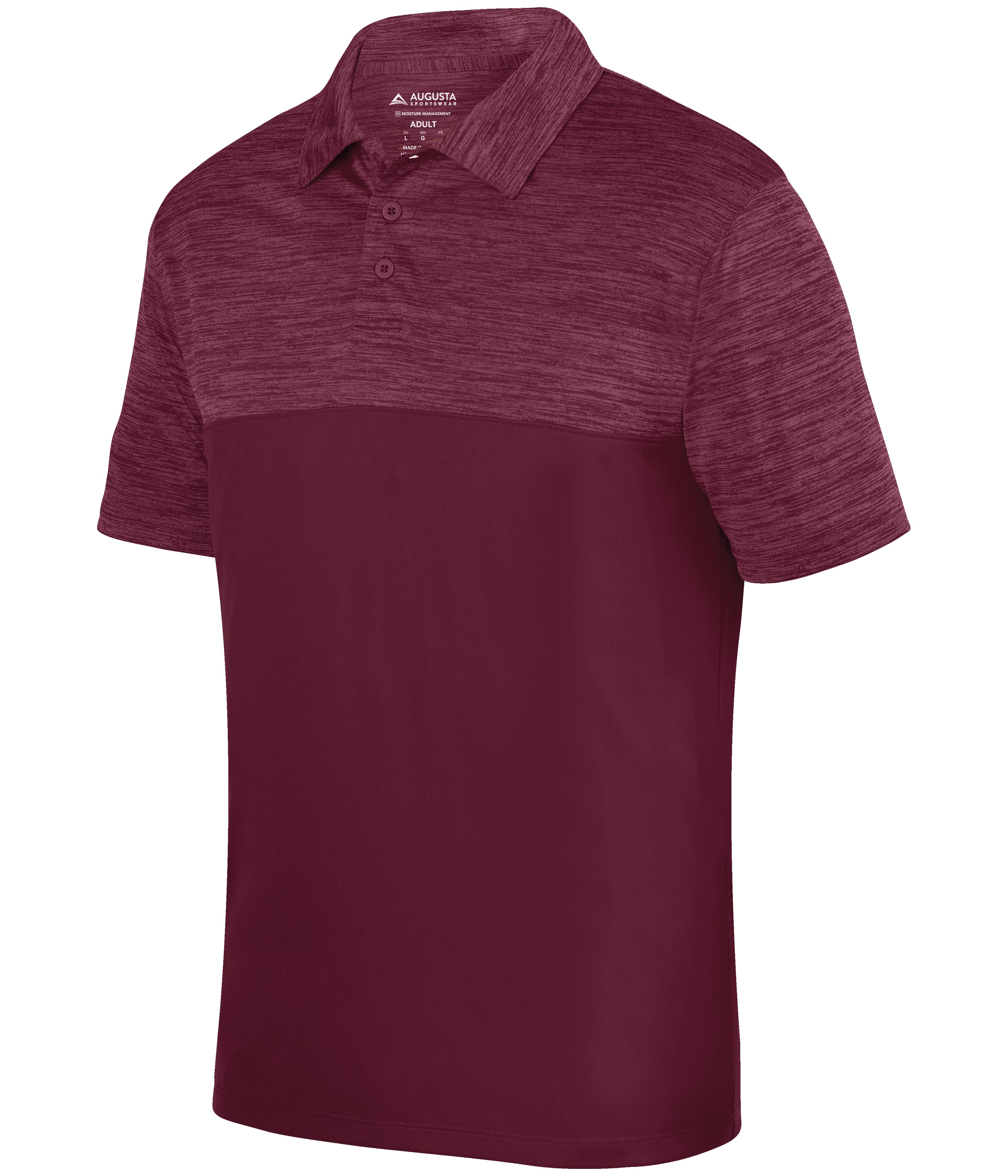 Shadow Tonal Heather Polo 15