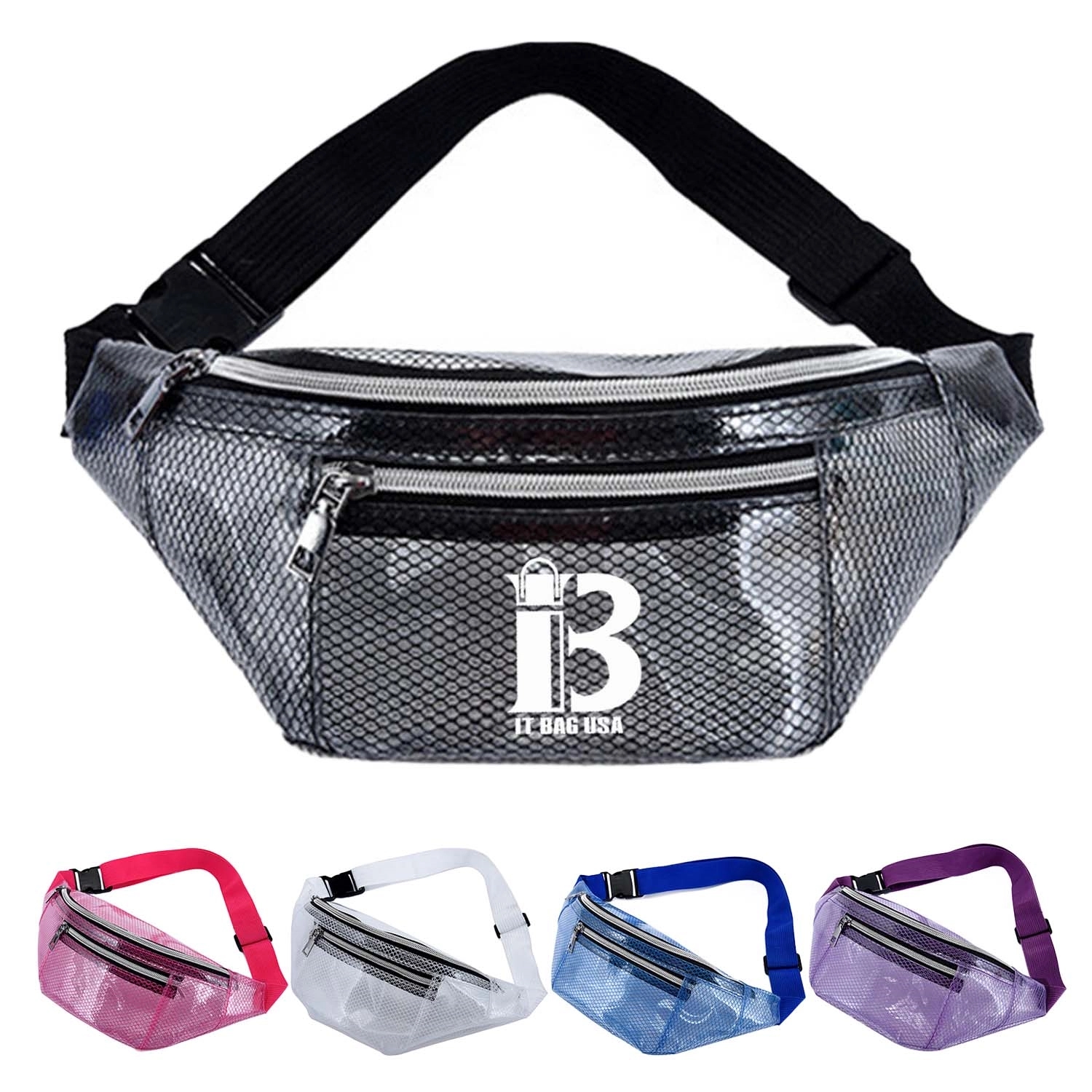 Grids Waterproof Fanny Pack 2