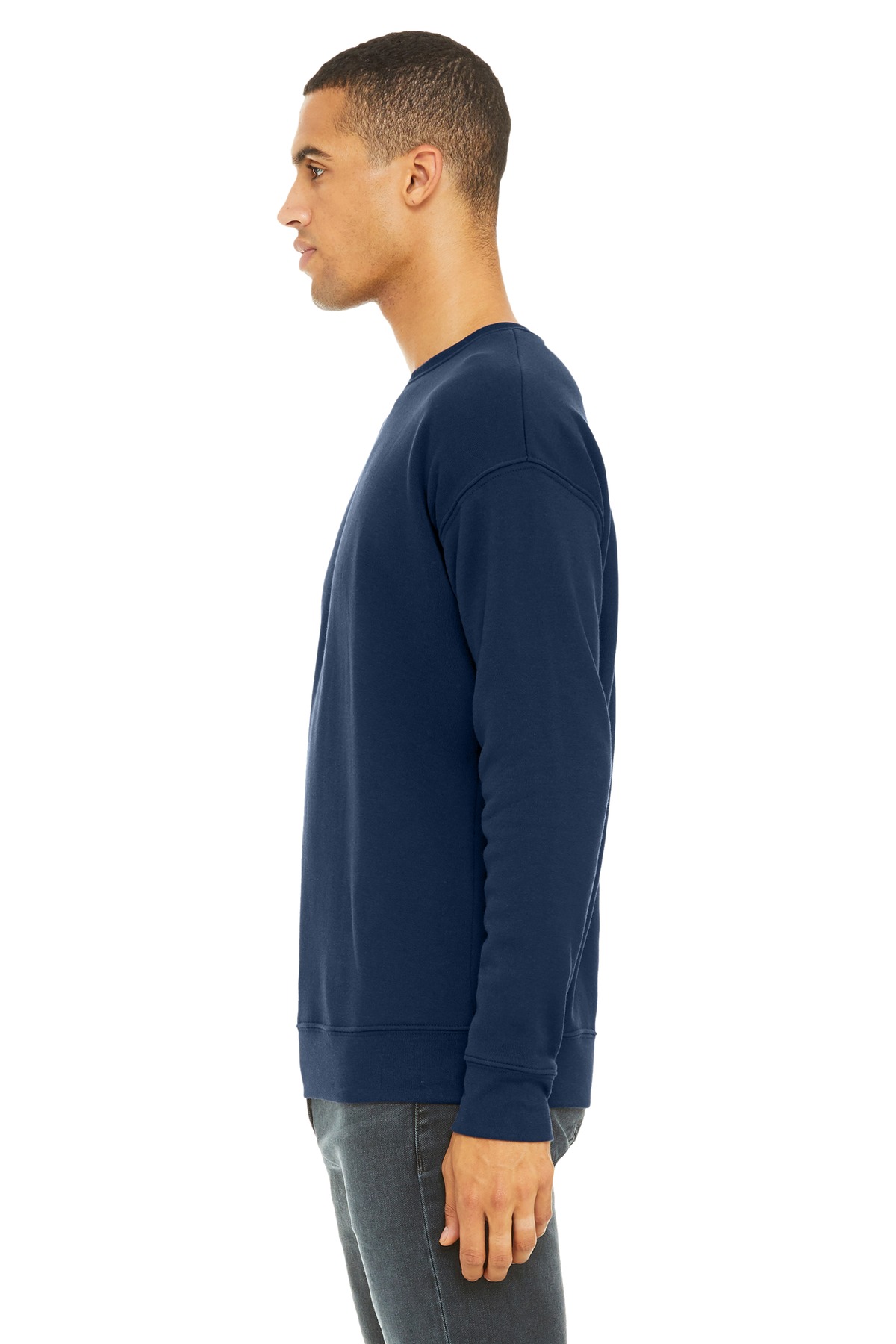 BELLA+CANVAS Unisex Sponge Fleece Drop Shoulder Sweatshirt. BC3945 12