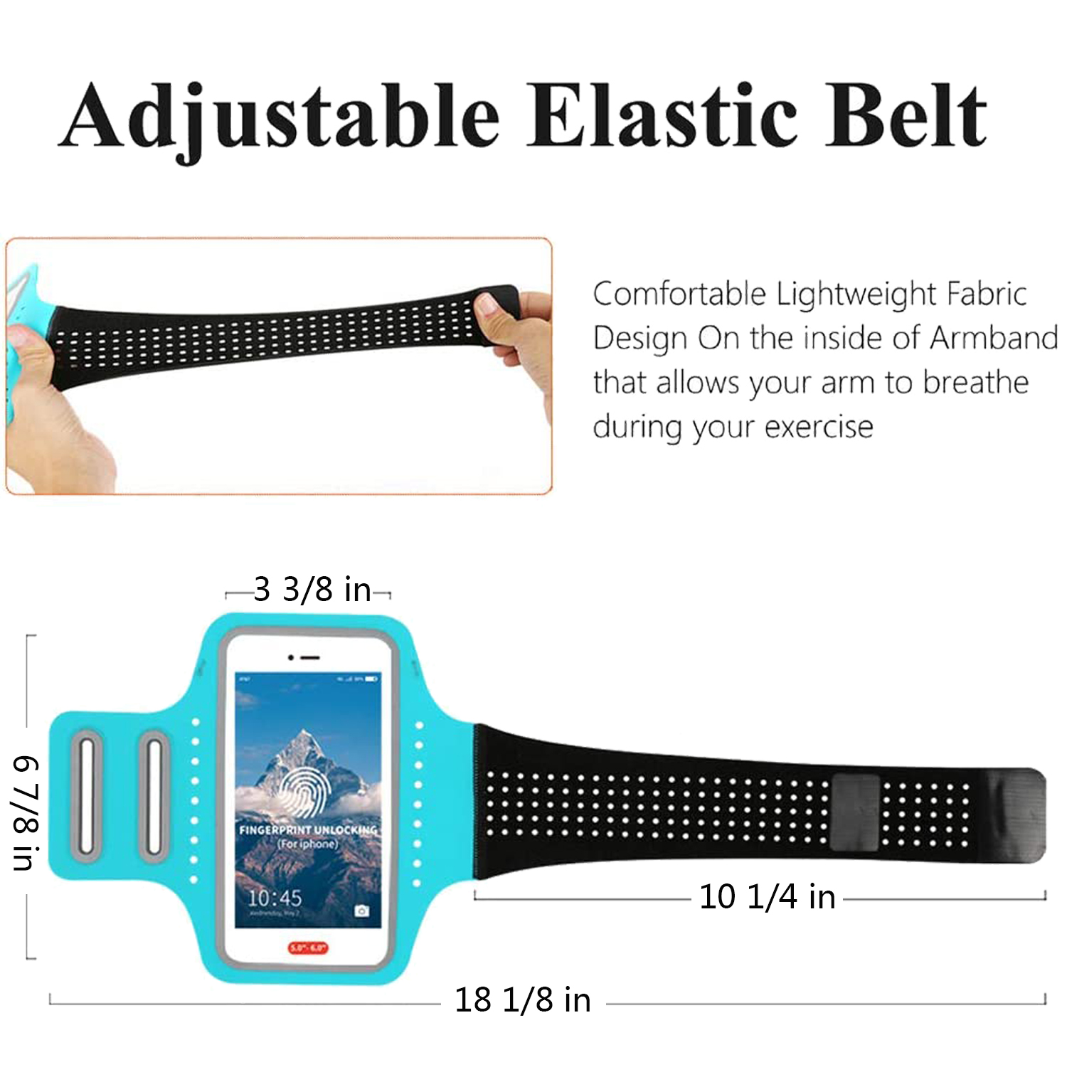 Touchscreen Sports Arm Bag 2