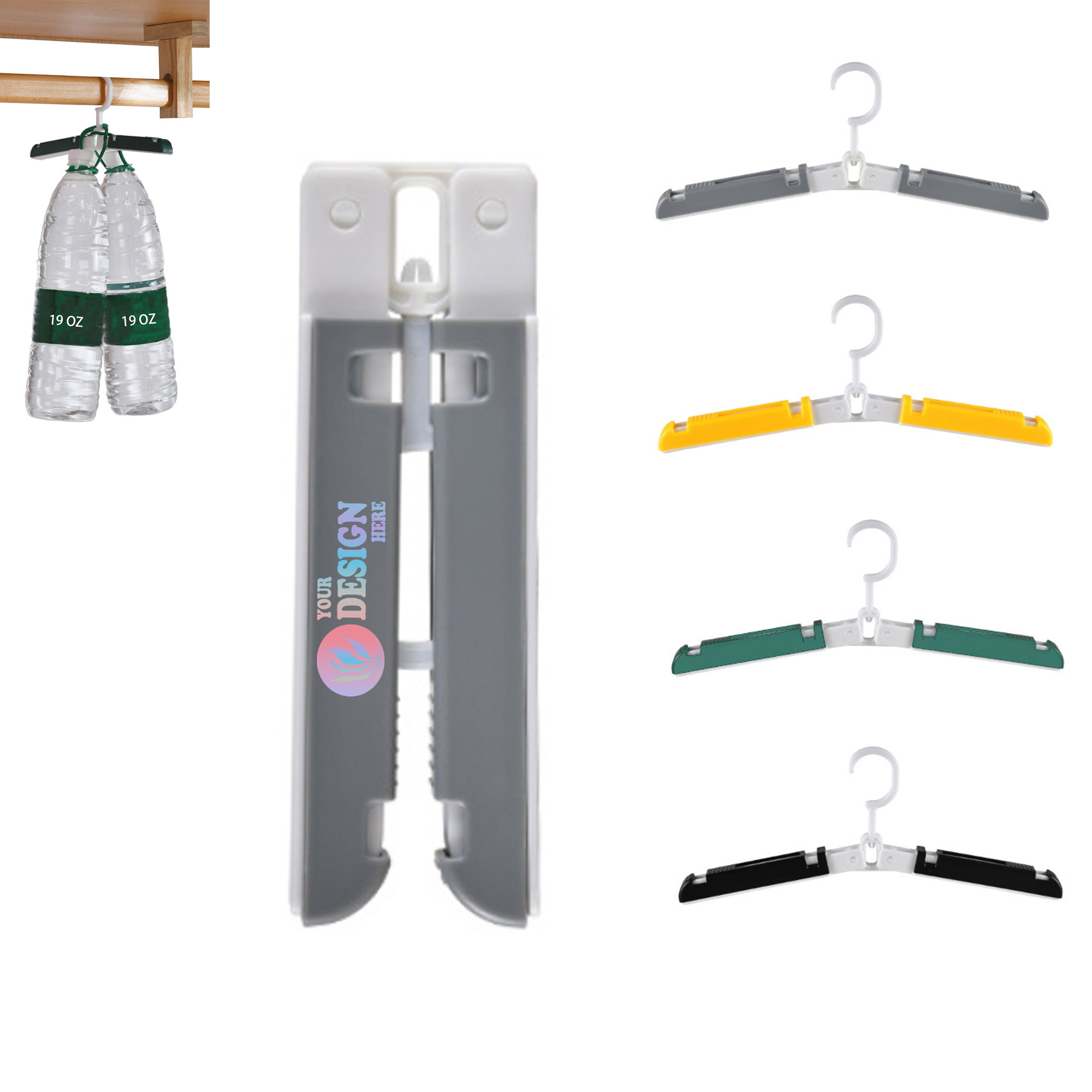 Plastic Folding Clothing Rack 2