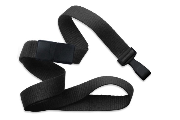 5/8" Flat Blank Lanyard with Breakaway (Split Ring) 33