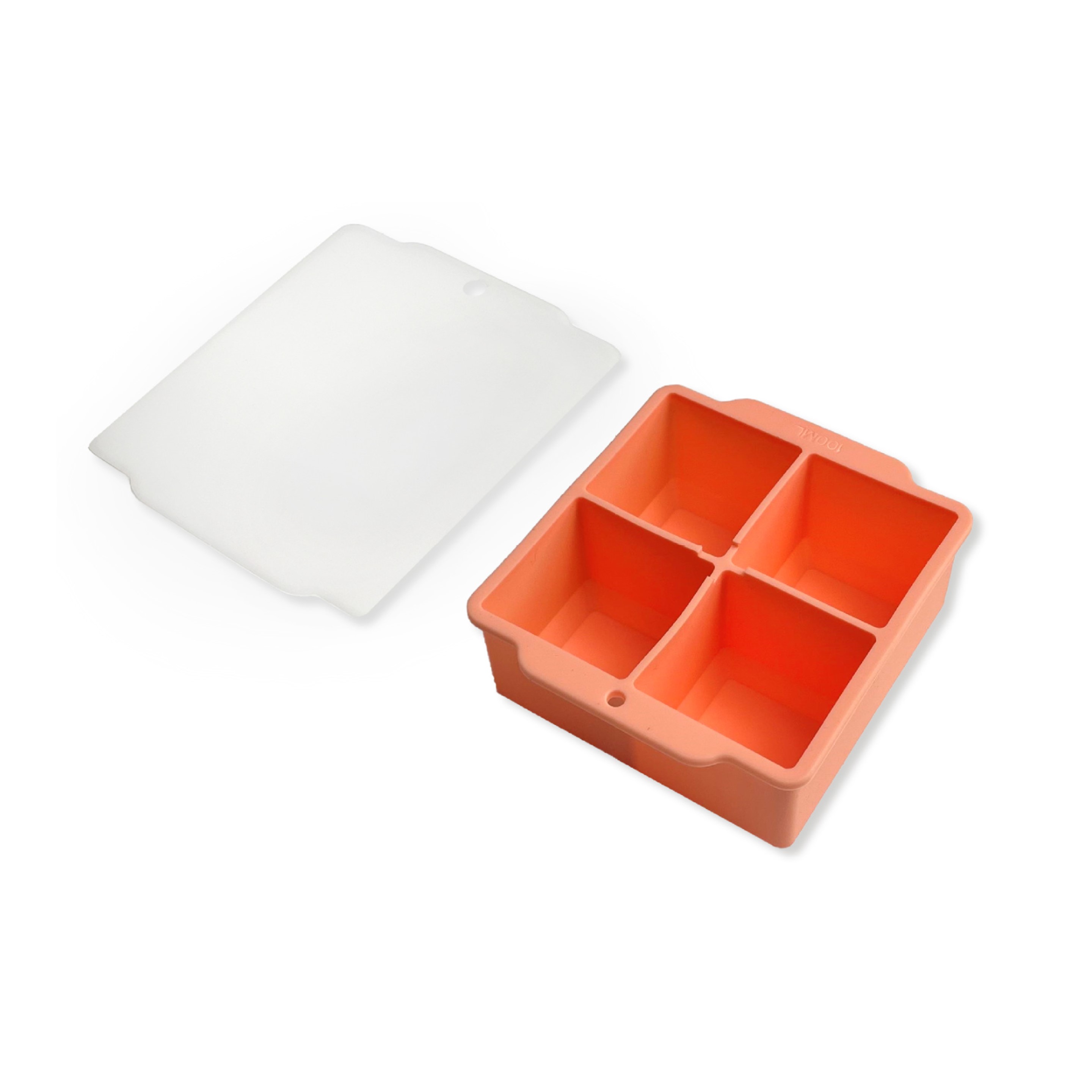 Large Ice Cube Tray 4 Grids 2