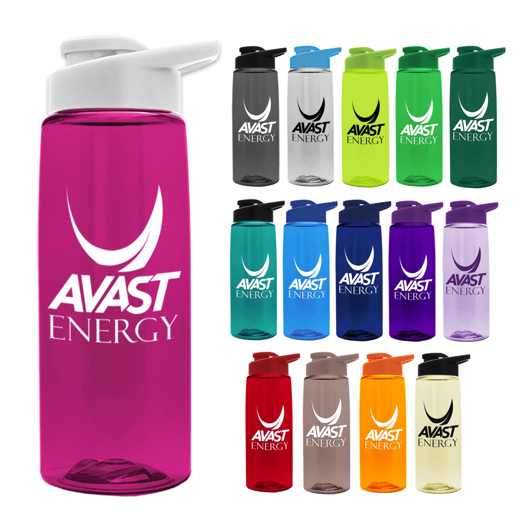 Garyline® Flair Tritan® Bottle with Drink-Thru Lid - 26 oz. 202