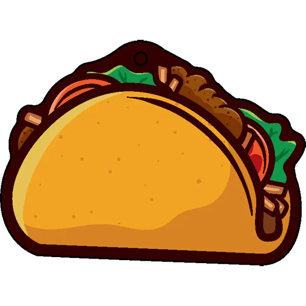 Stock Shape Acrylic Key Tag 2