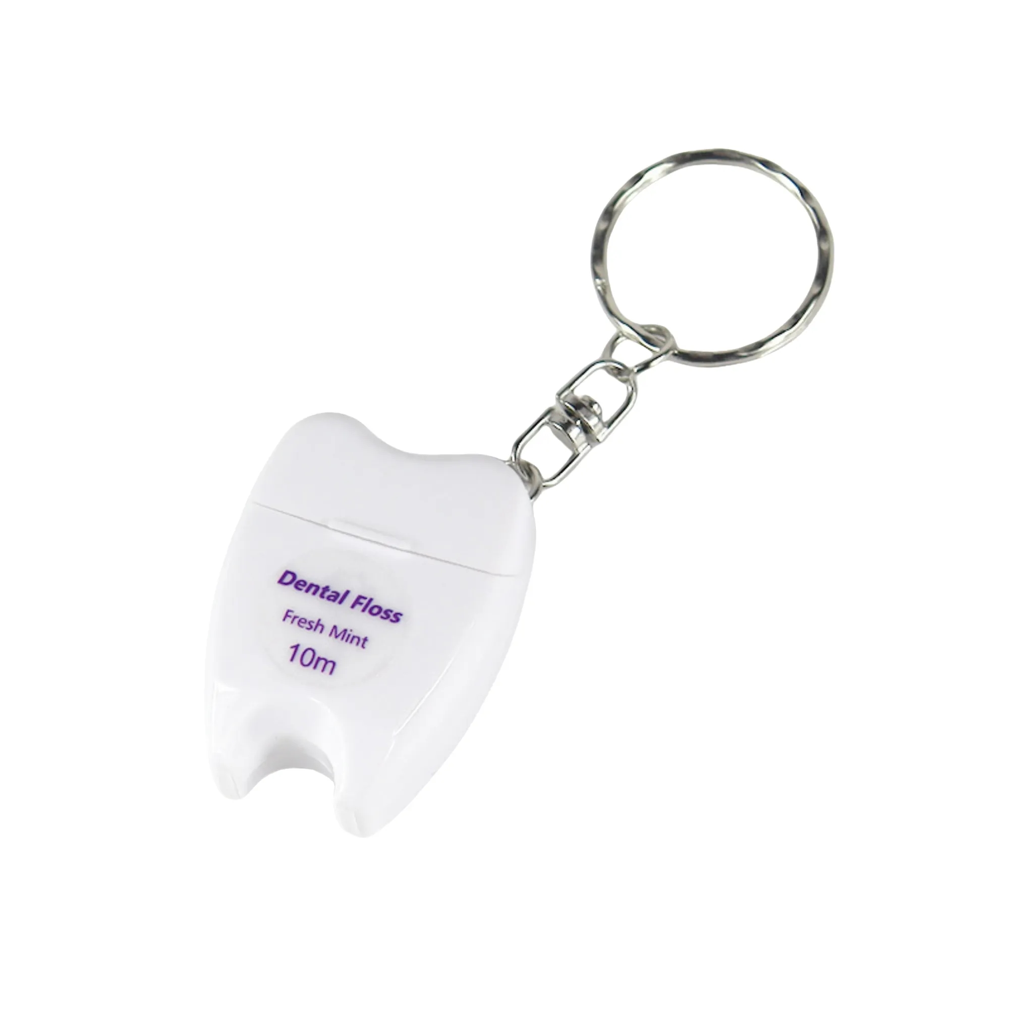 Tooth-Shaped Keychain Floss Container 8