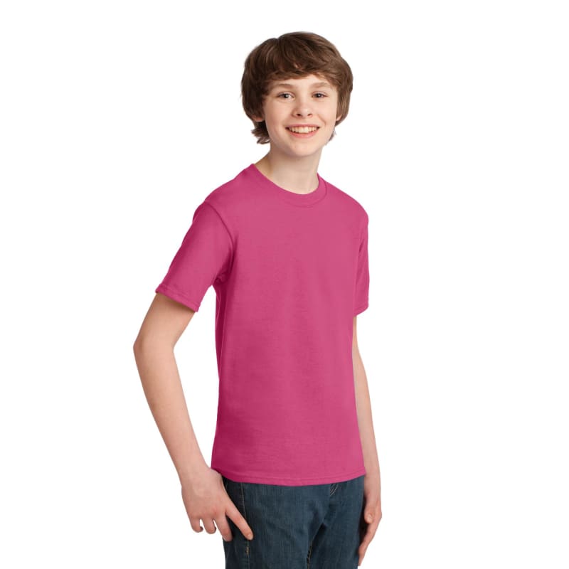Port & Company Youth Essential Tee. 175