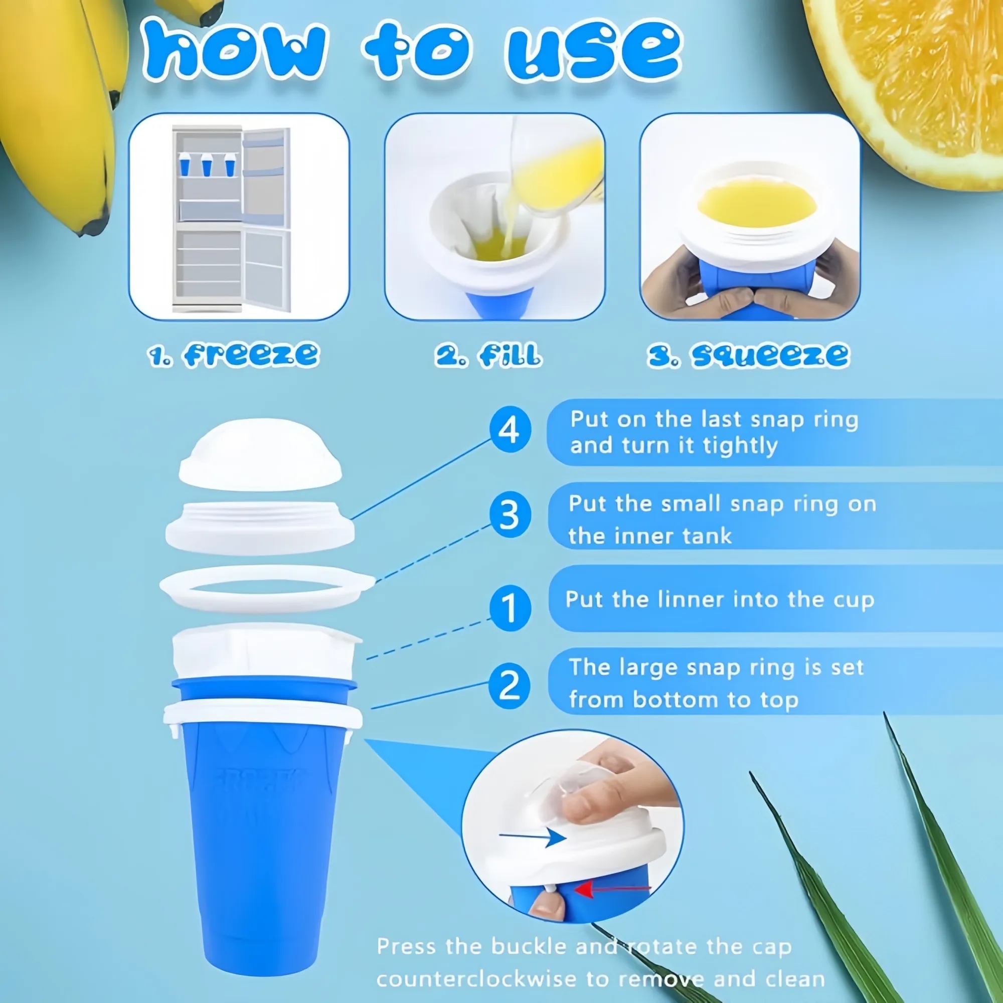 Squeeze & Freeze Slush Cup 5