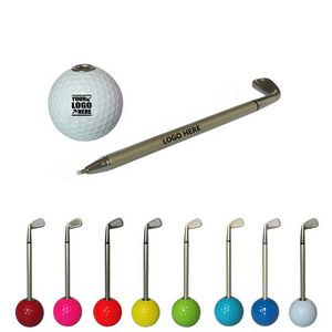 Black Ink Golf Desk Ballpoint Pen 17