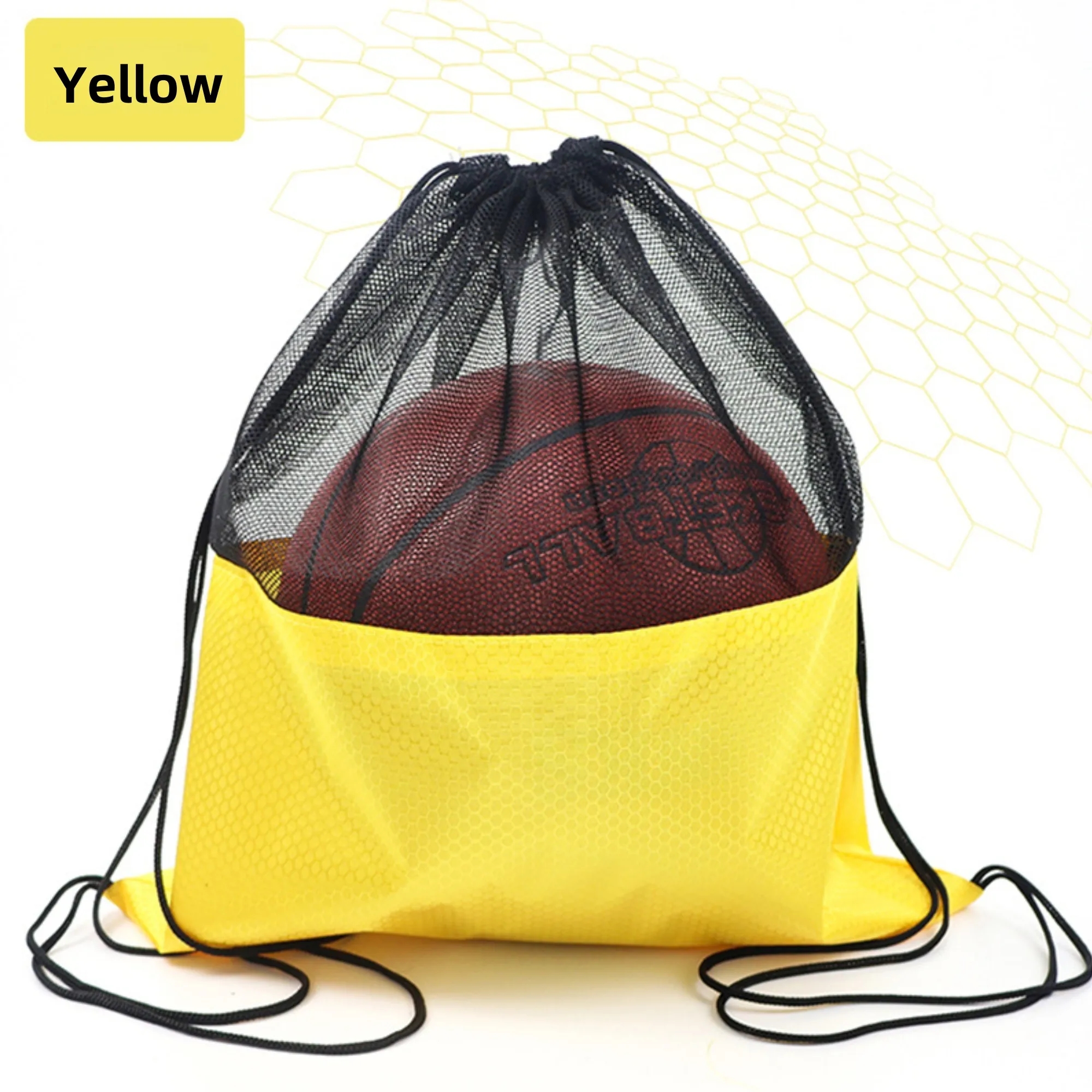 Drawstring Shoulder Bags Hollow-Out Marathon Event 3