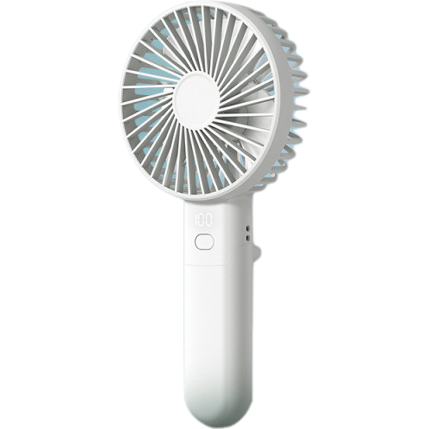 Digital Display Foldable Handheld Fan 2