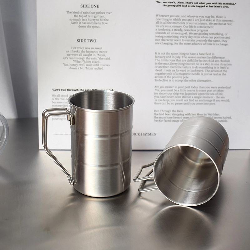 Custom 13 oz Stainless Steel Big Grip Beer Mug 7