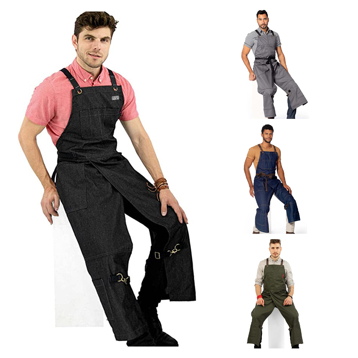 Canvas Lengthened Leg Apron 8