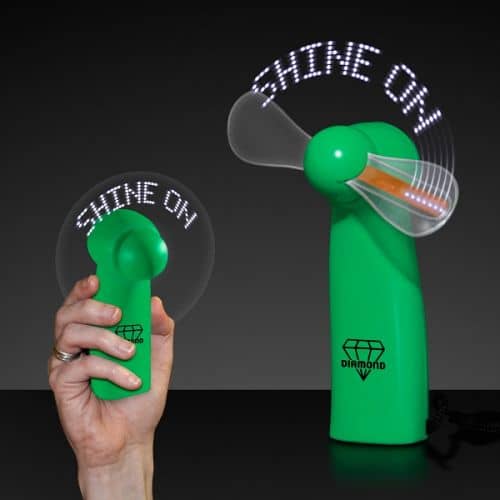 Hypnosis LED Pre Programmed Message Fan 3