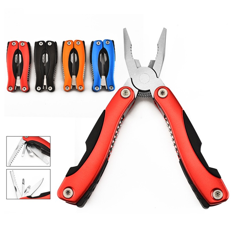 Medium Stainless Steel Multi-Function Tool Folding Pliers 4