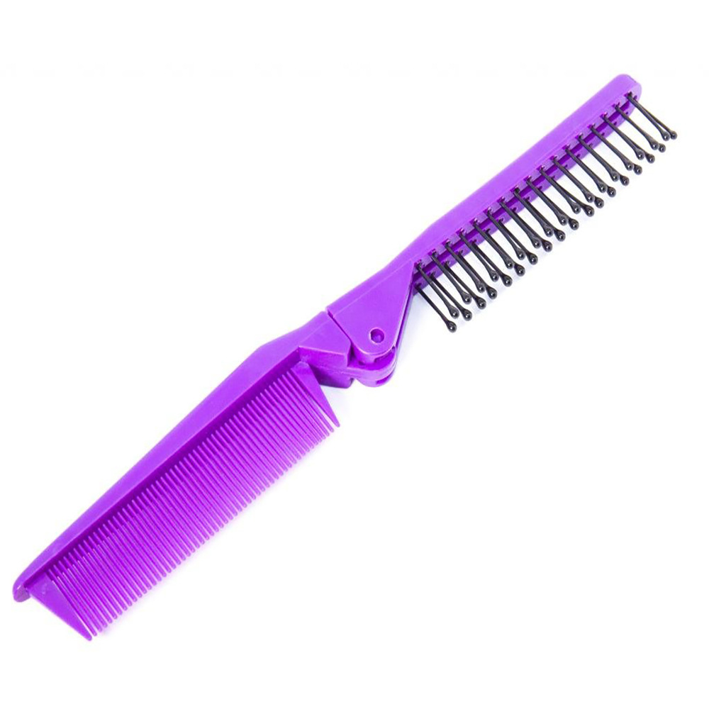 Folding Hair Brush And Comb Set 7