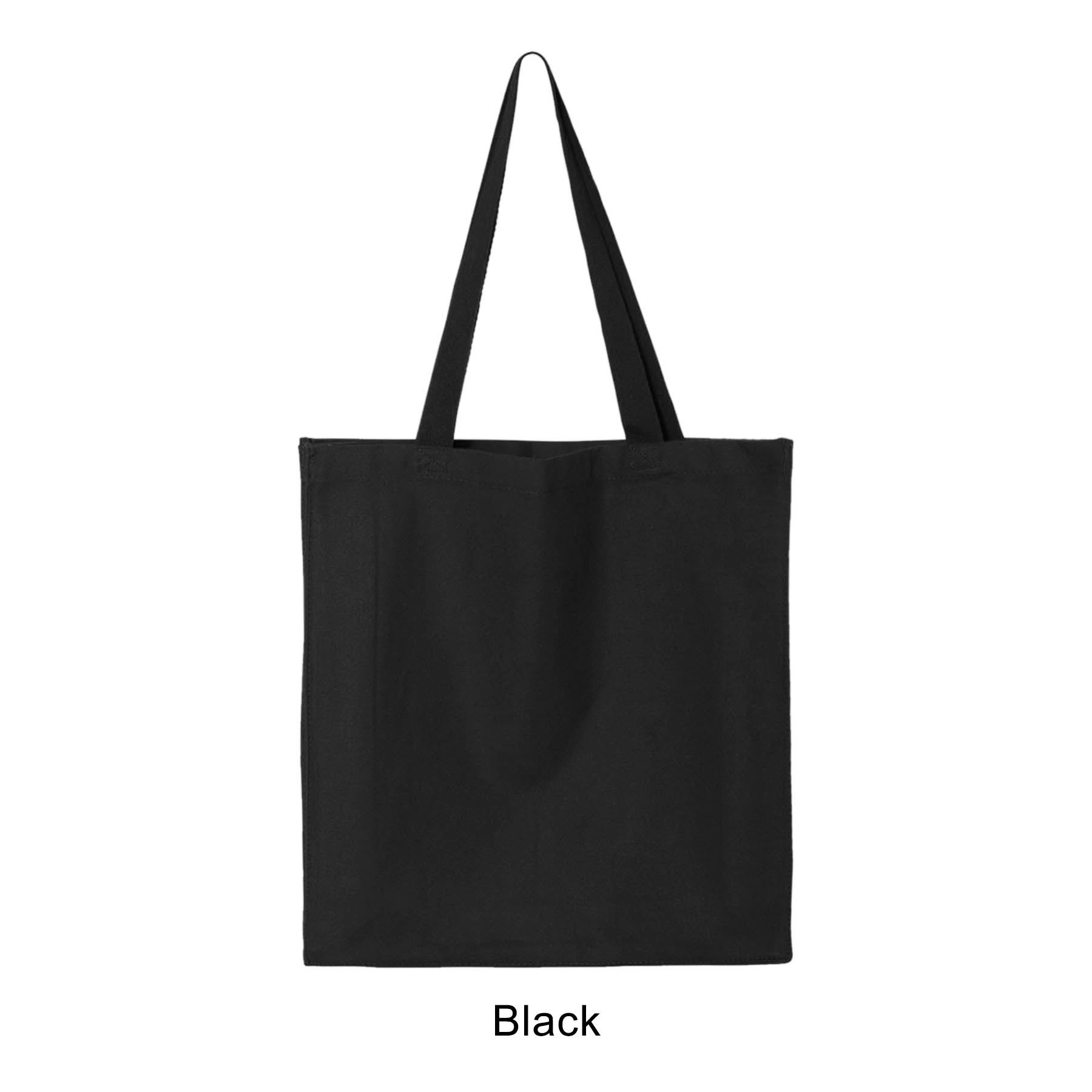 12 oz. Heavy Cotton Gusset Shopping Tote Bag_R111BT 9