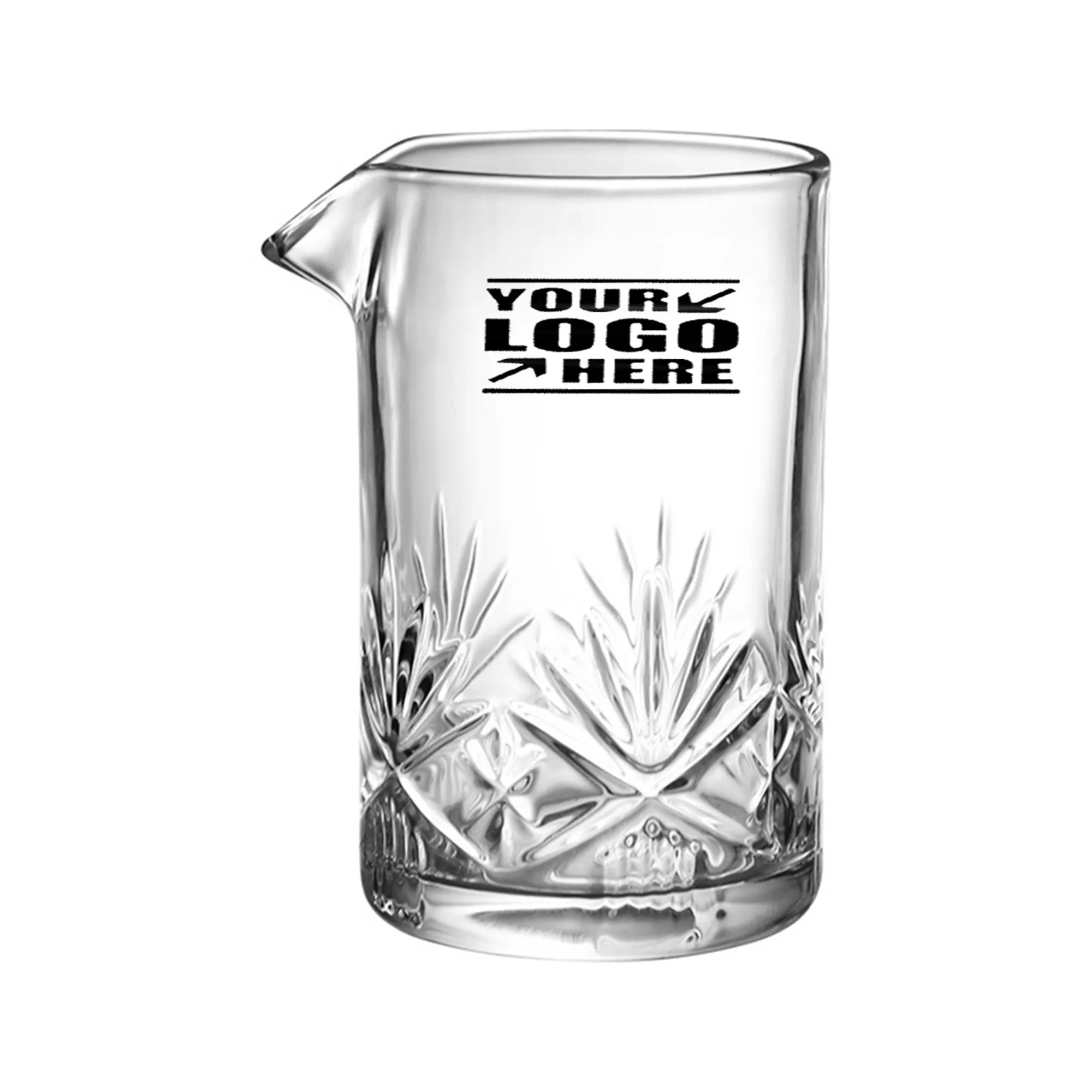 17 Oz. Custom Crystal Cocktail Stirring Glass 7