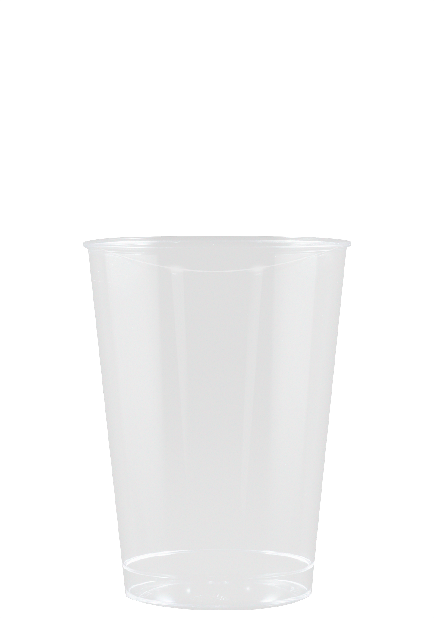 7 oz Hard Plastic Smooth Cup Clear Digital Print 2