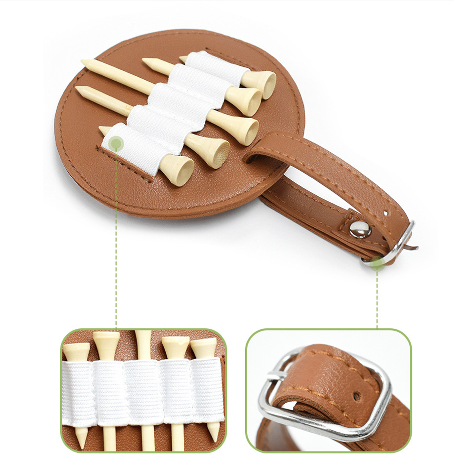 Oval Golf Tee Carrier 2