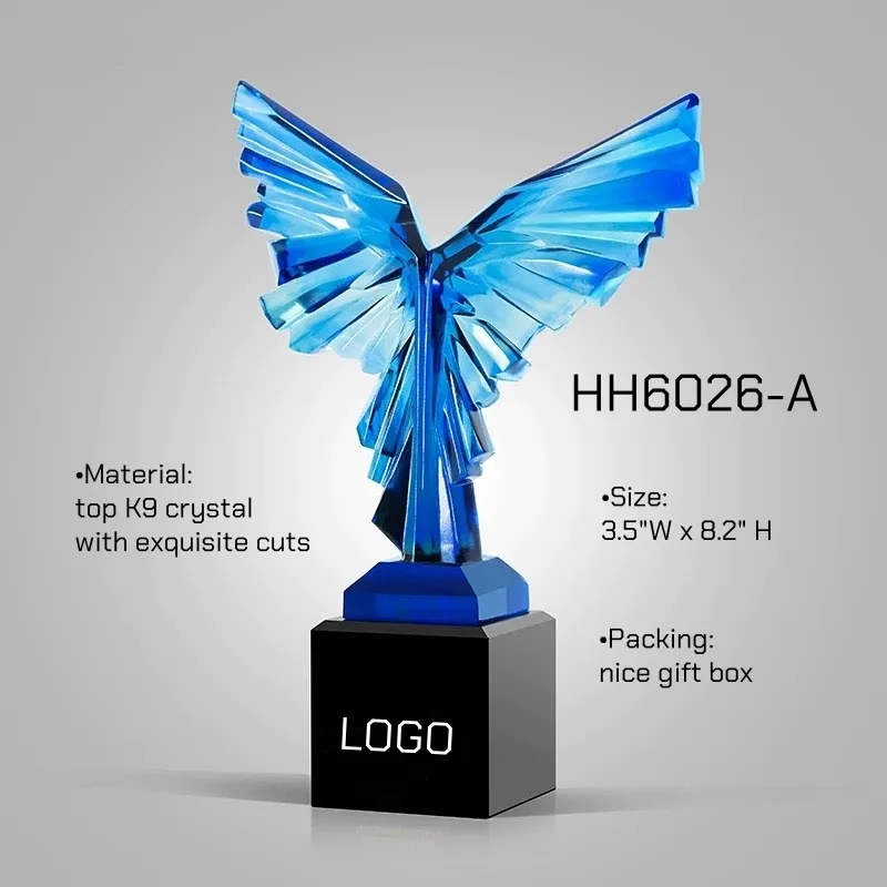 NEW Crystal Award Trophy Reward BULK Flying Wing Dream 3