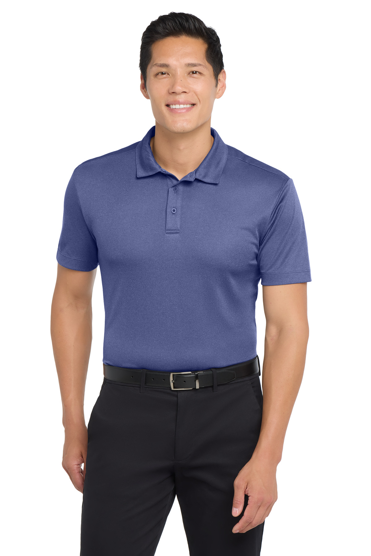 Port Authority Heathered Silk Touch Performance Polo. K542 44