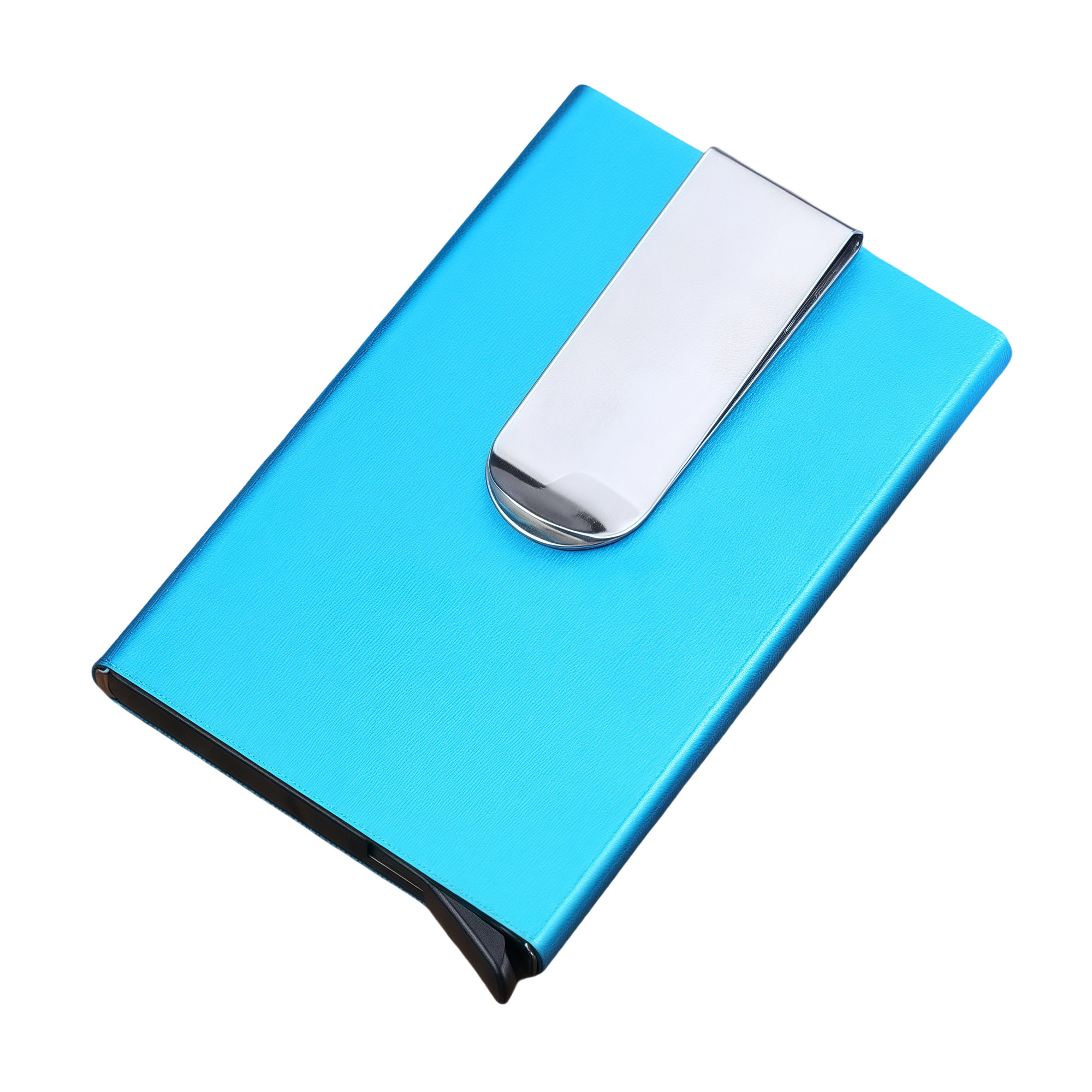 Slim Aluminum RFID Blocking Card Holder Wallet with Quick Eject Mechanism 7