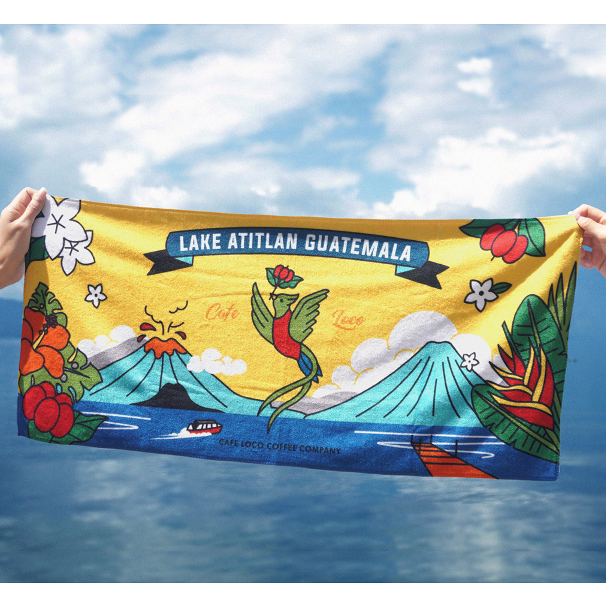 30" x 15" Full color Sublimation Hand Towel 8