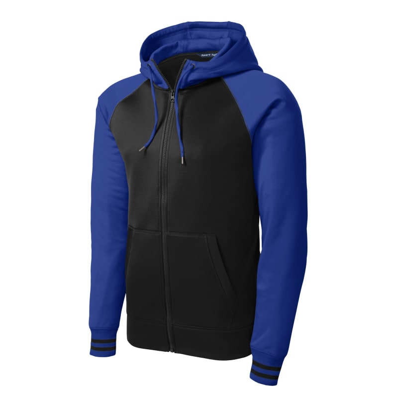 Sport-Tek Sport-Wick Varsity Fleece Full-Zip Hooded Jacket. 24
